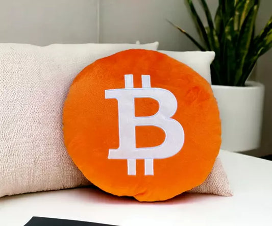 Bitcoin Plush Pillow
