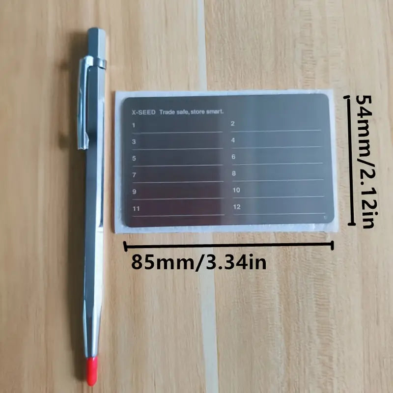 Stainless Steel Seed Phrase Backup