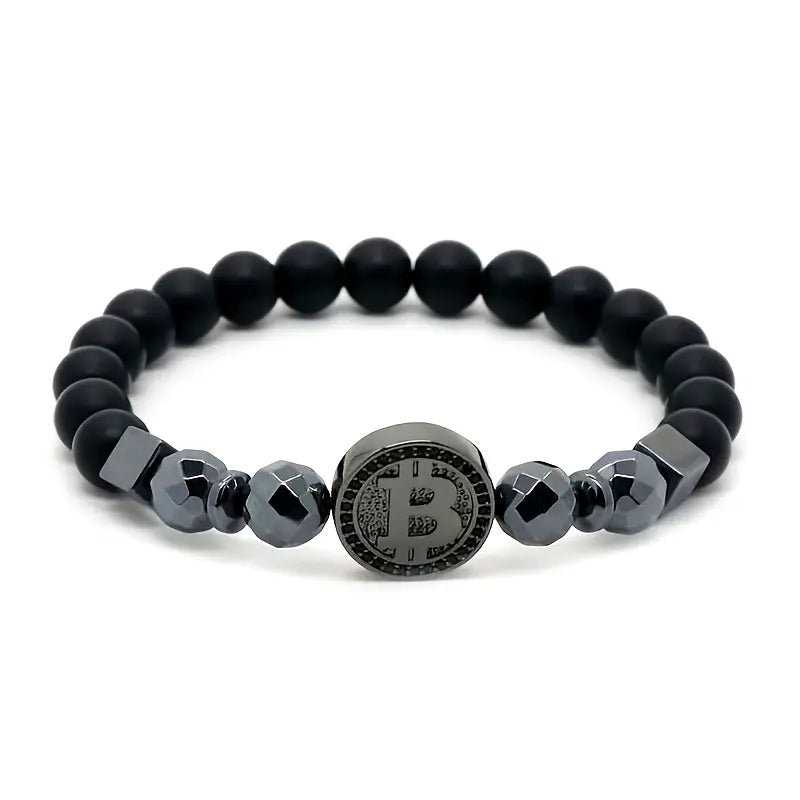 Men’s Crypto Charm Bracelet