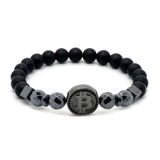 Men’s Crypto Charm Bracelet