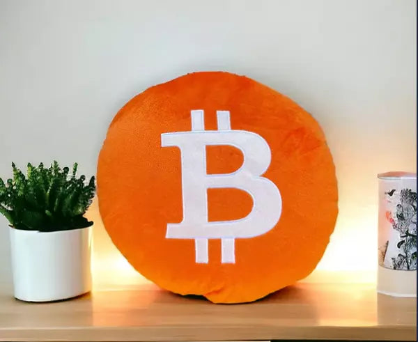 Bitcoin Plush Pillow